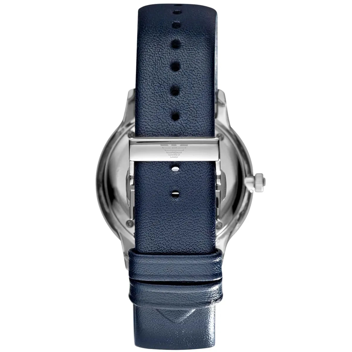 Emporio Armani Classic Blue Genuine Leather Men's Watch - AR1647