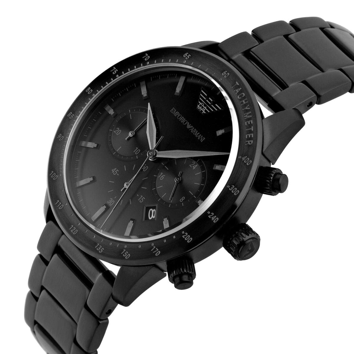 Emporio Armani Sport Chronograph Black Dial Men's Watch AR11242