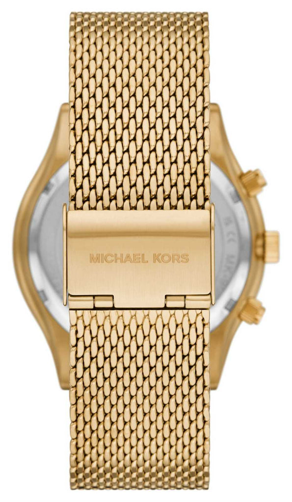 Michael Kors Slim Runway Gold-Tone Mesh Watch - MK8625