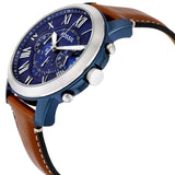 Fossil Grant Chronograph Blue Dial Men's Watch #FS5151 - Watches of Australia #2