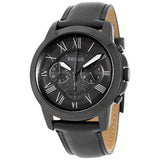 Fossil Grant Chronograph Black Dial Men's Watch FS5132 - Watches of Australia