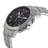 Fossil Grant Chronograph Black Dial Stainless Steel Men's Watch FS4994 - Watches of Australia #2