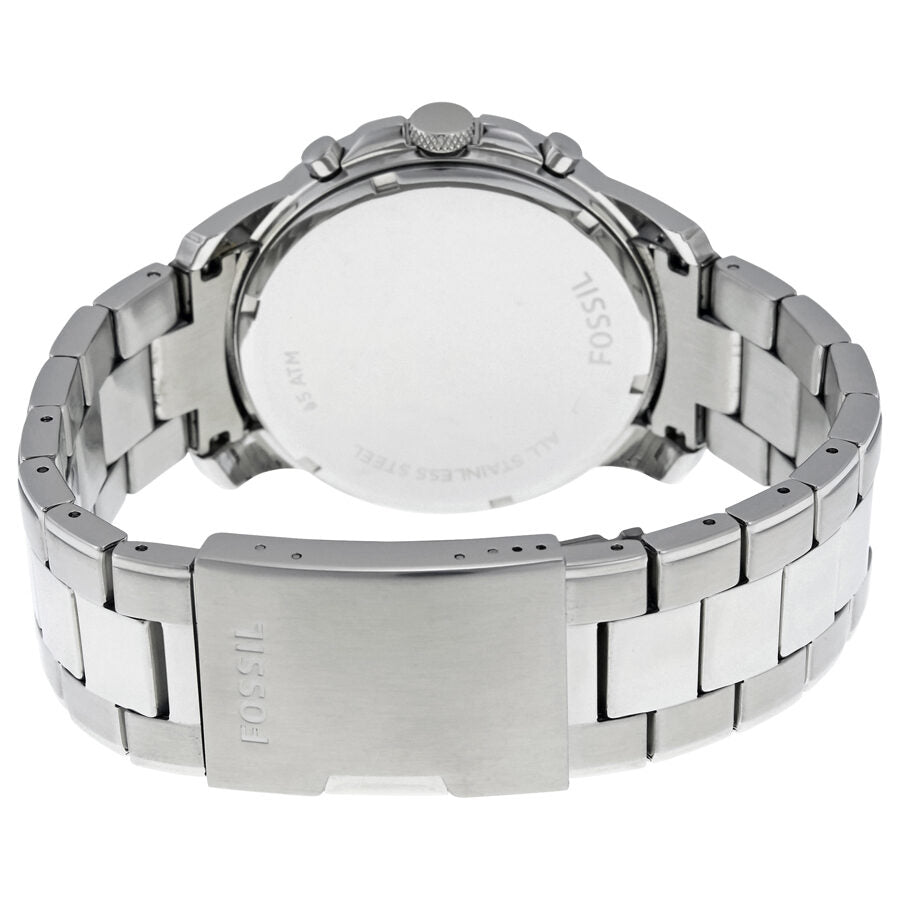 Fossil Grant Chronograph Black Dial Stainless Steel Men's Watch FS4736 - The Watches Men & CO #3