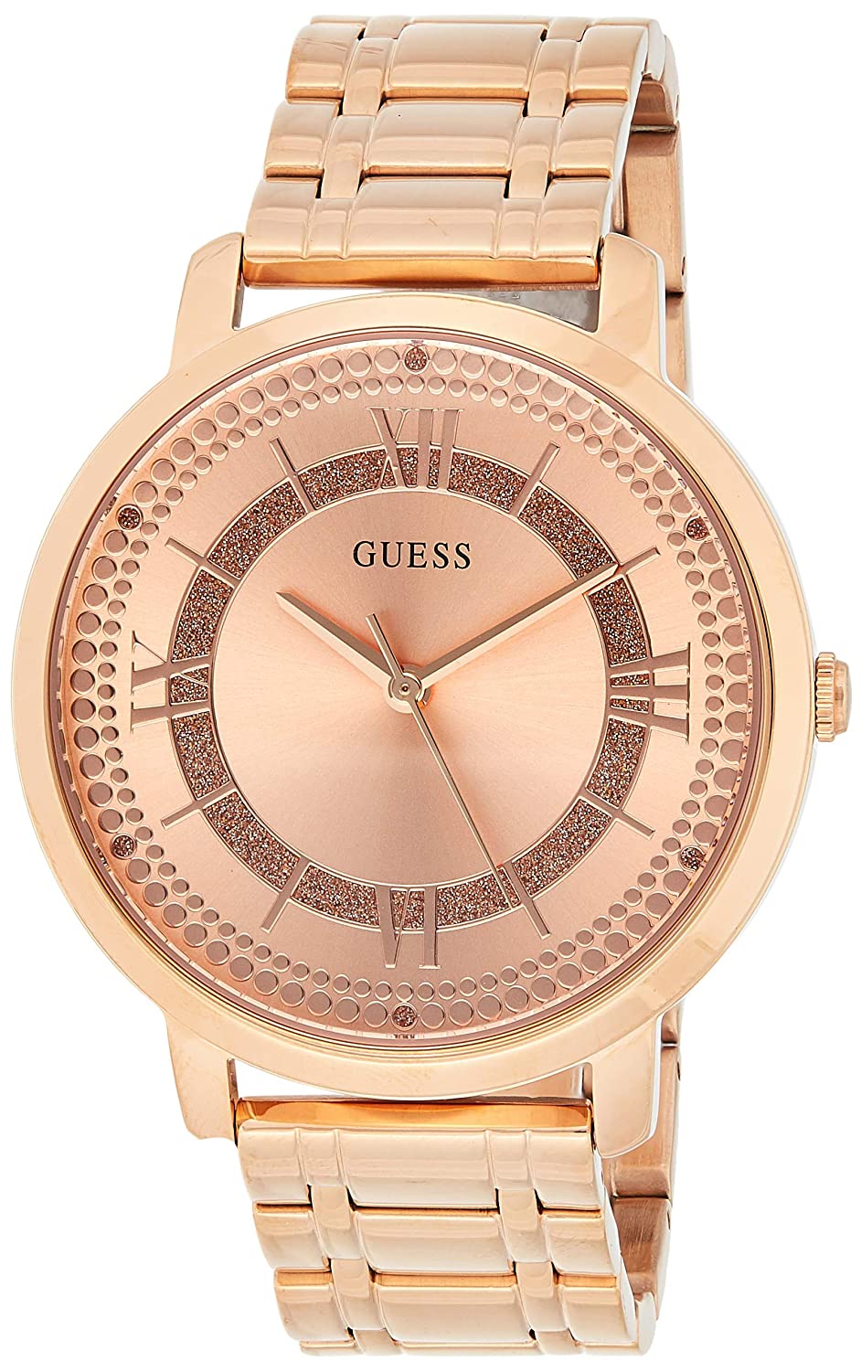 Guess Analog Rose Gold Dial Women's Watch W0933L3 - The Watches Men & CO