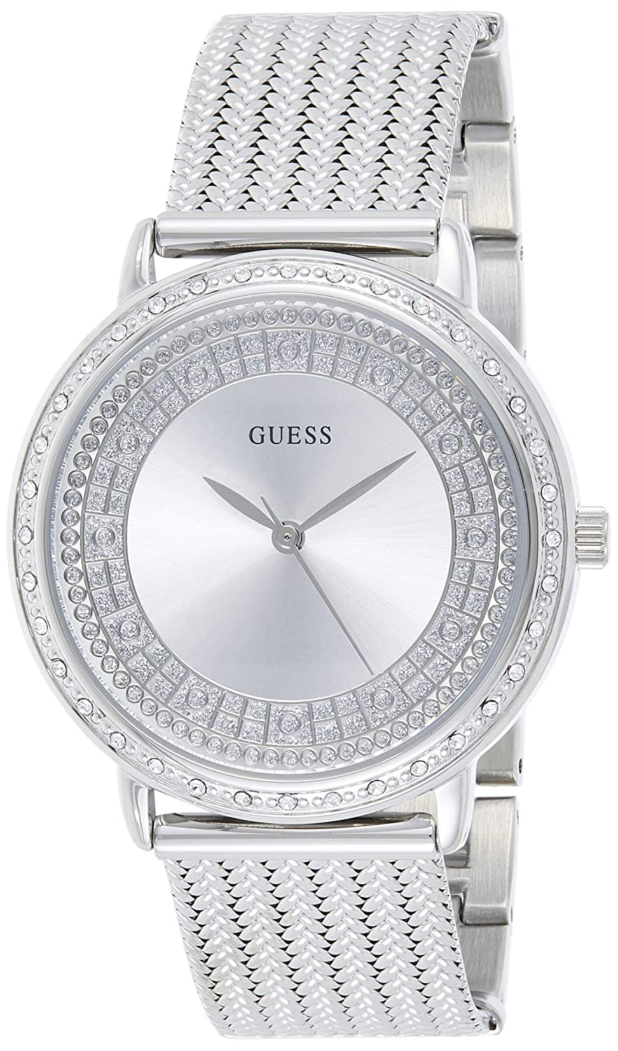 Guess Analog Silver Dial Women's Watch W0836L2 - The Watches Men & CO