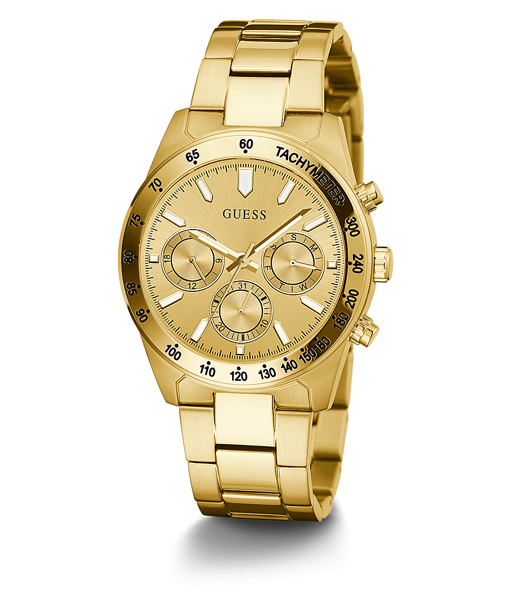Guess Chronograph All Gold Menβs Watch GW0329G3 - Watch