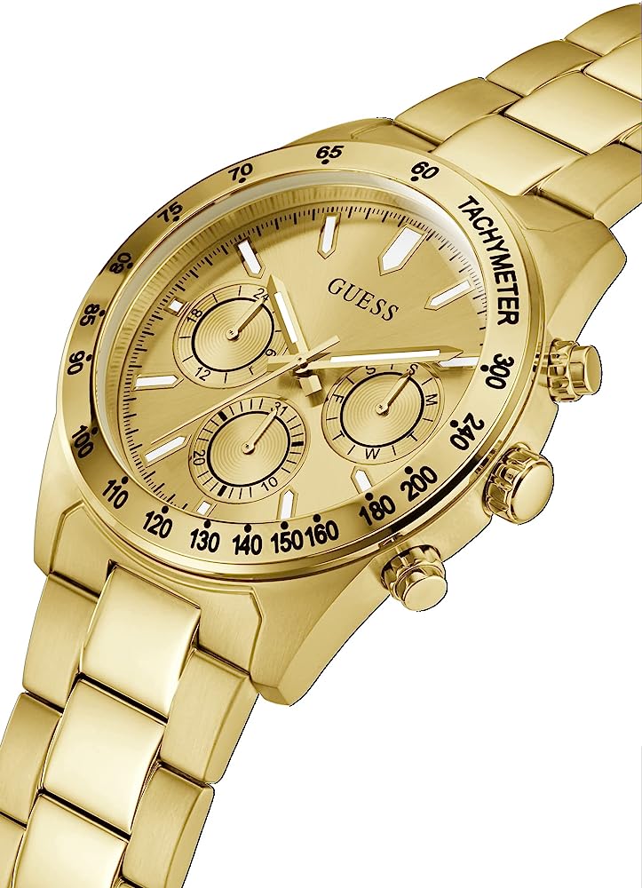 Guess Chronograph All Gold Menβs Watch GW0329G3 - Watch