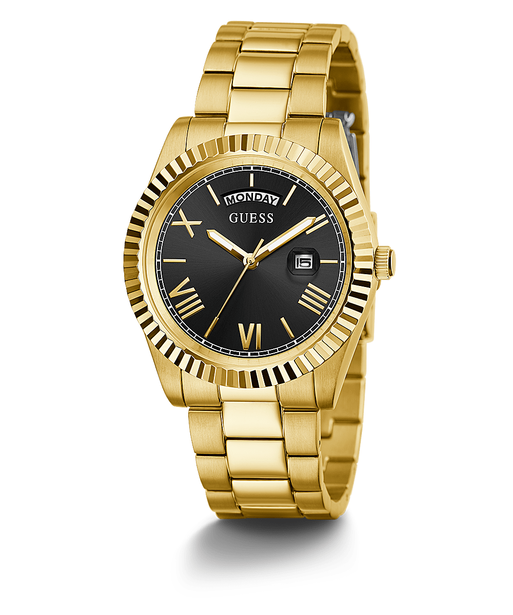 Guess Connoisseur Gold Tone Menβs Watch GW0265G3 - Watch