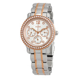 Guess Enchanting Silver Dial Ladies Multifunction Crystal Watch W0305L3 - Watches of Australia
