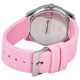 Guess G-Twist Quartz Silver Dial Pink Silicone Ladies Watch W1240L1 - Watches of Australia #3