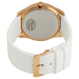Guess G-Twist Silver Dial White Silicone Ladies Watch W0911L5 - Watches of Australia #3