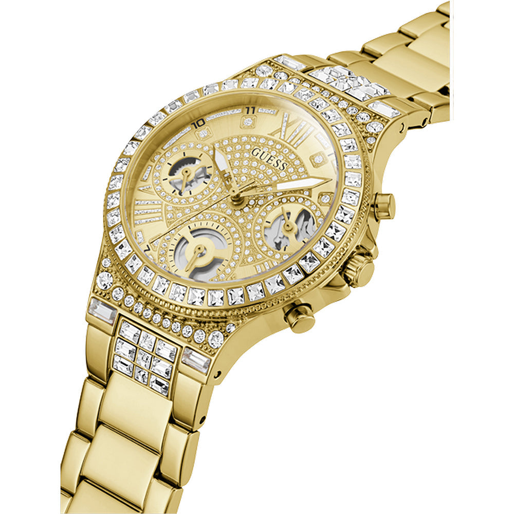 Guess Gold Glitz Dial Womenβs Watch GW0320L2 - Watch