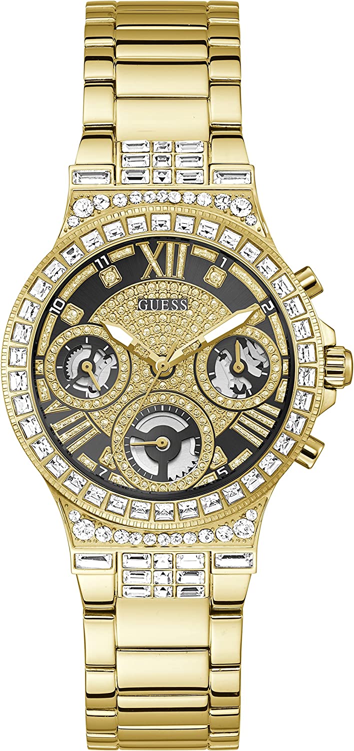 GUESS WATCH GOLD TONE CASE GOLD TONE STAINLESS STEEL Women's Watch GW0320L5 - The Watches Men & CO