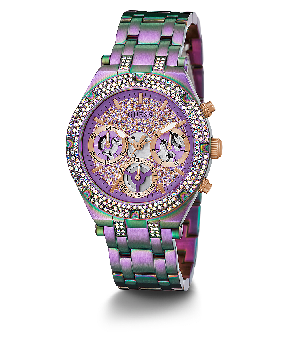 Guess Iridescent Heiress Rainbow Womenβs Watch GW0440L3 - Watch