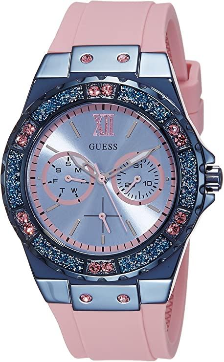 Guess Limelight Blue Dial Ladies Watch W0775L5 - The Watches Men & CO