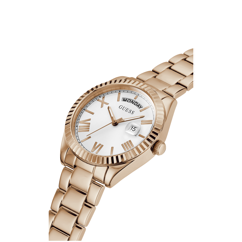 Guess Luna Rose Gold White Dial Womenβs Watch GW0308L3 - Watch