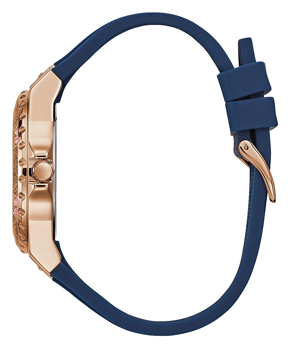 Guess Moonlight Chronograph Blue Strap Womenβs Watch GW0257L3 - Watch