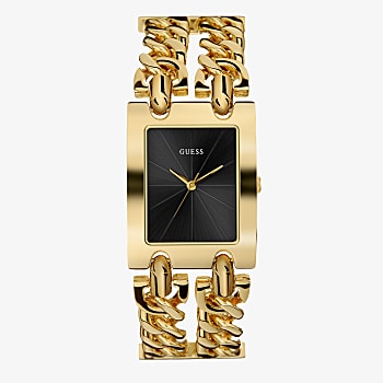 GUESS GOLD TONE CASE GOLD TONE STAINLESS STEEL Women's Watch U1117L5 - The Watches Men & CO
