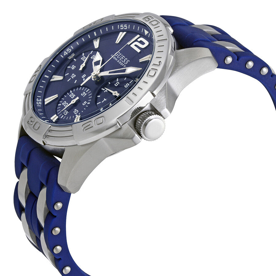 Guess Oasis Blue Dial Menβs Chronograph Watch W0366G2 - Watch