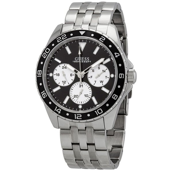 Guess Odyssey Quartz Black Dial Menβs Watch W1107G1 - Watch