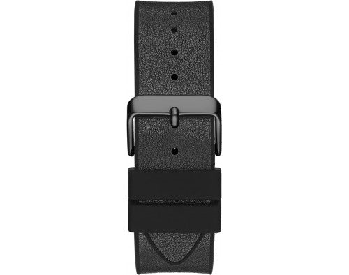 Guess Phoenix Black Dial Leather Strap Menβs Watch GW0386G1 - Watch