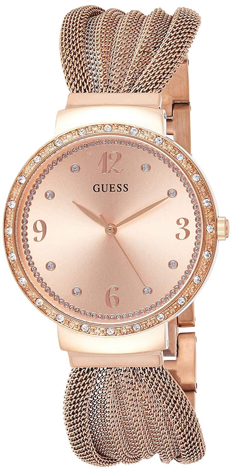 Guess Rose Gold Analogue Women's Watch W1083L3 - The Watches Men & CO