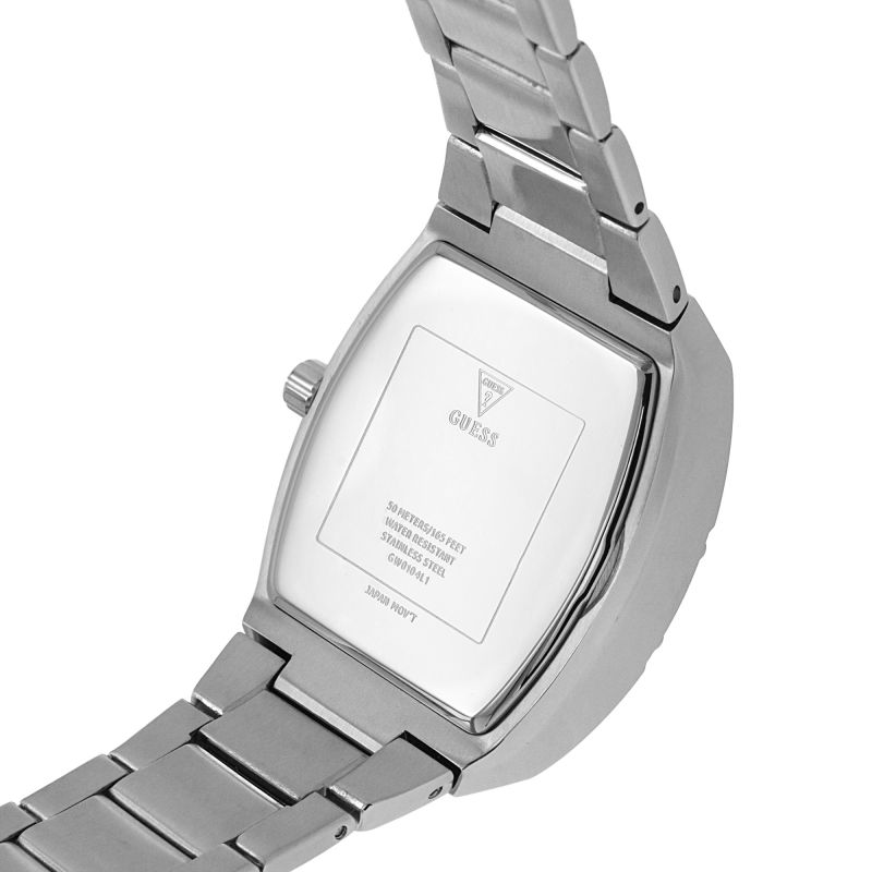 Guess Silver Pave Dial Womenβs Watch GW0104L1 - Watch