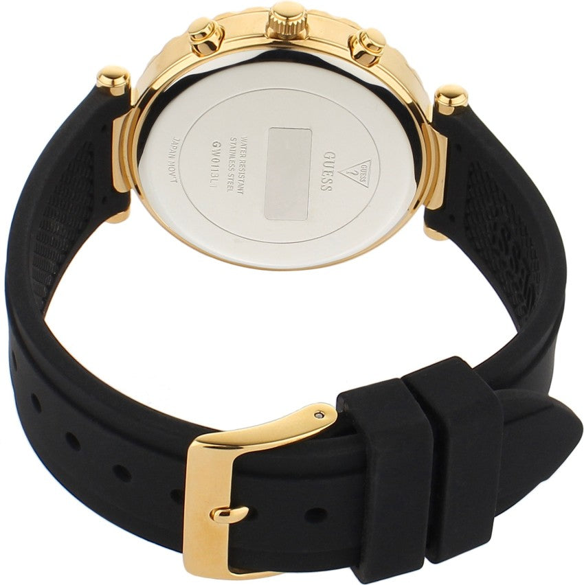 Guess Solstice Green Dial Womenβs Watch GW0113L1 - Watch