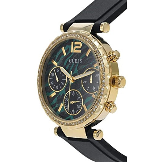 Guess Solstice Green Dial Womenβs Watch GW0113L1 - Watch