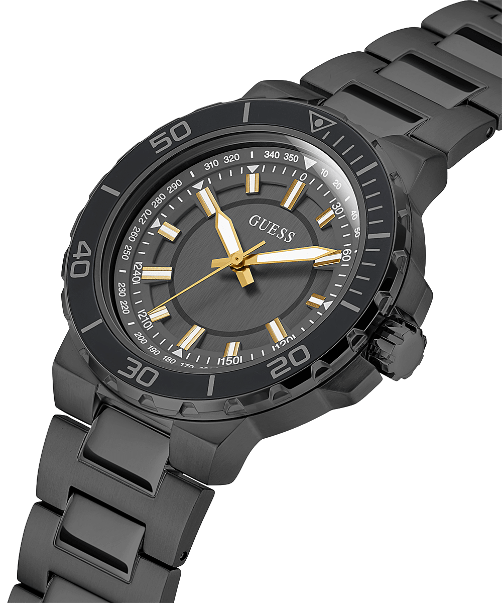 Guess Sport Diver Black Dial Menβs Watch GW0426G3 - Watch