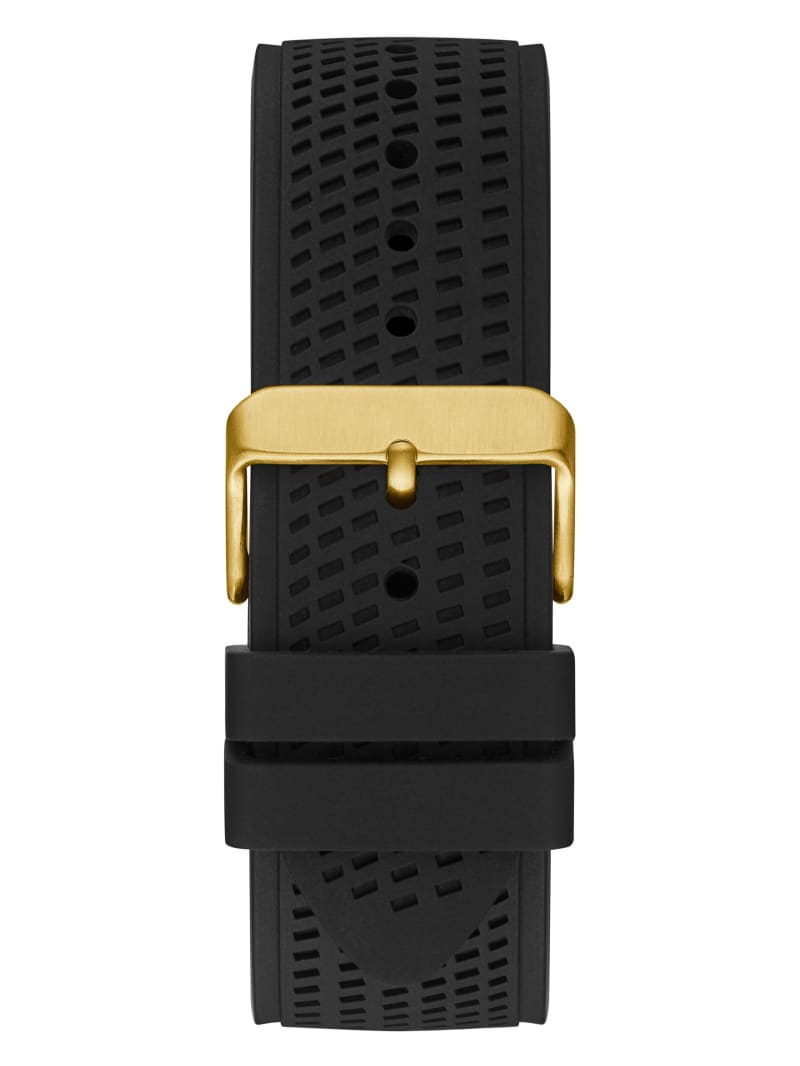 Guess Tachymeter Gold Tone Case Menβs Watch GW0333G2 - Watch
