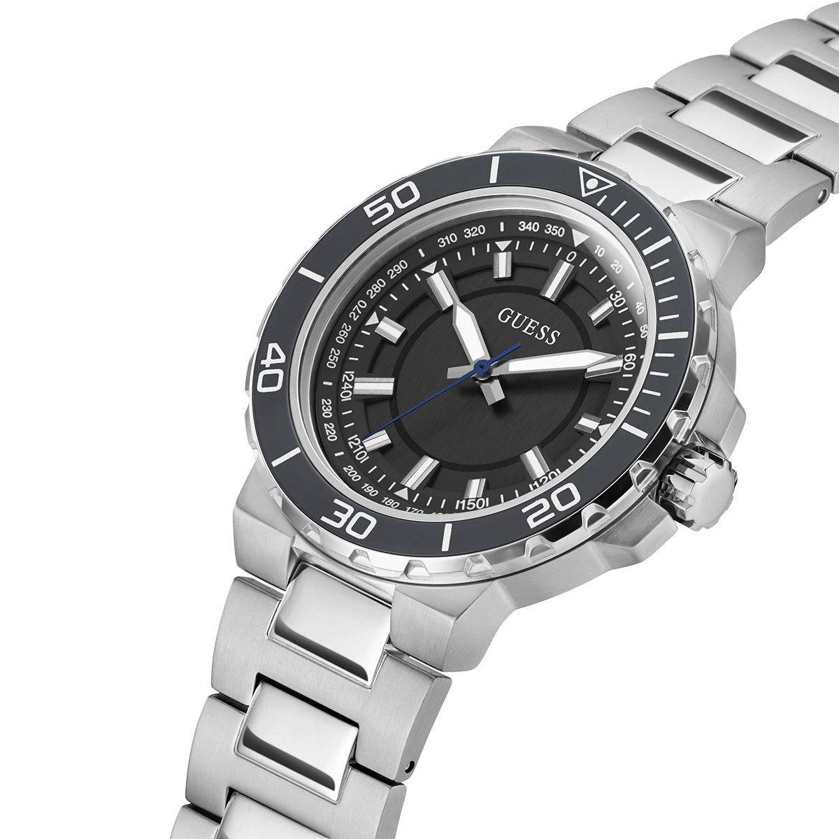 Guess Track Silver Tone Menβs Watch GW0426G1 - Watch