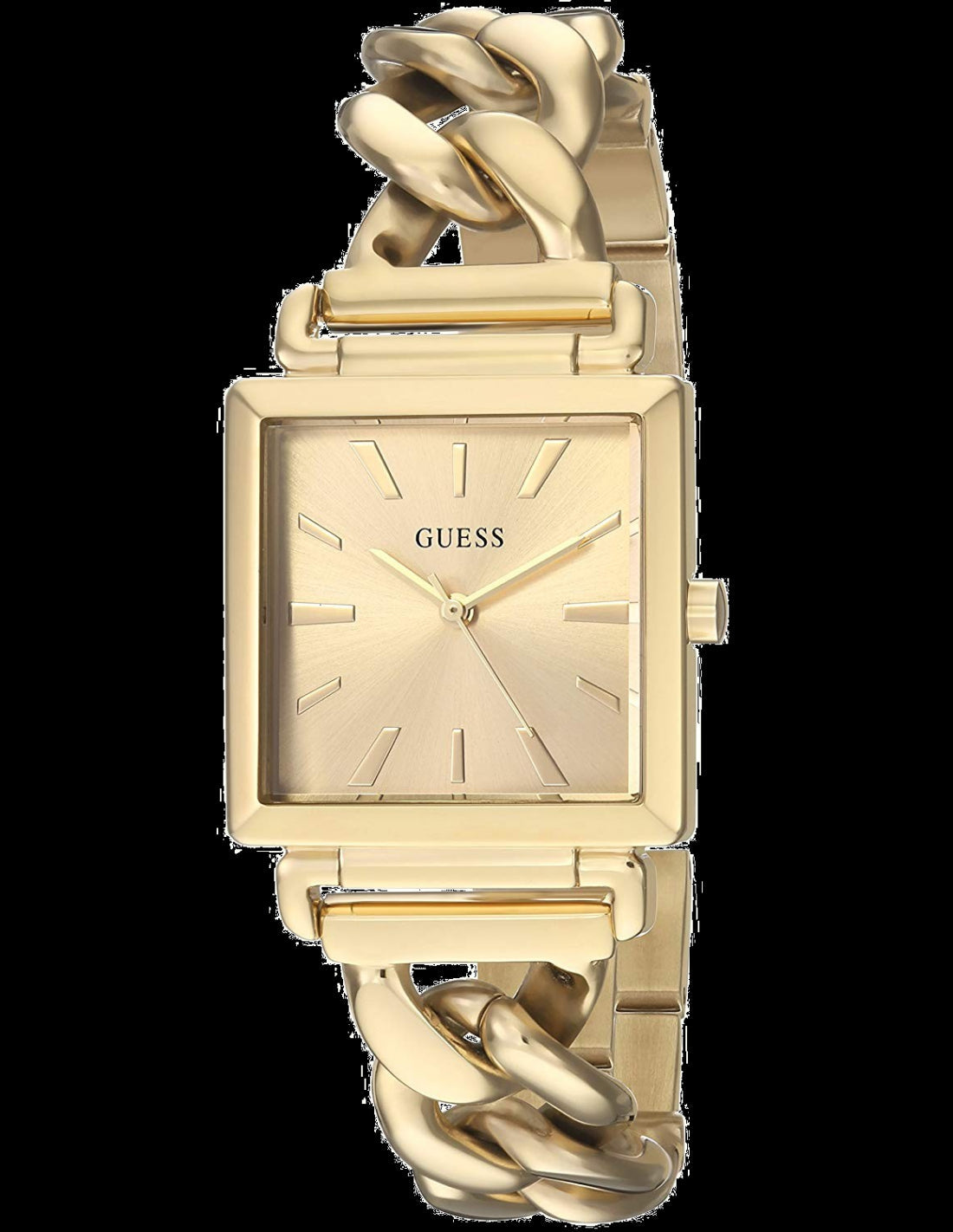 Guess Vanity All Gold Square Womenβs Watch W1029L2 - Watch