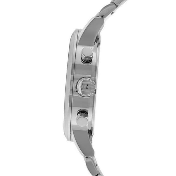 Hugo Boss Aeroliner Chronograph White Dial Silver Steel Strap Men's Watch 1512445