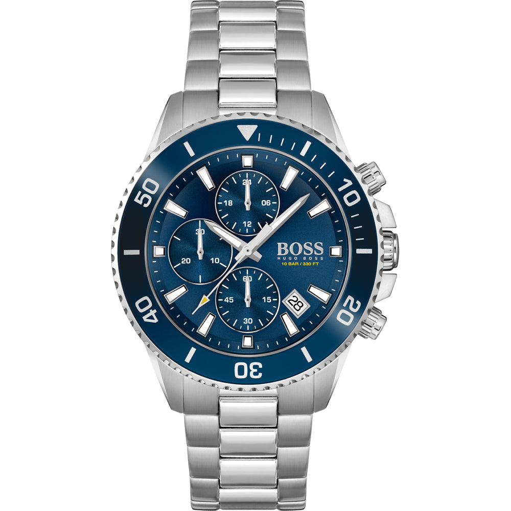 Hugo Boss Admiral Chronograph Blue Dial Men's Watch 1513907