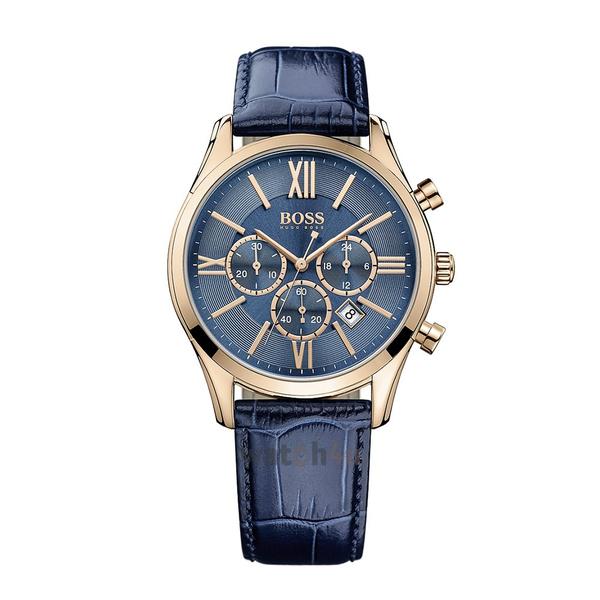 Hugo Boss Ambassador Chronograph Blue Dial Men’s Watch 1513320 - Watch