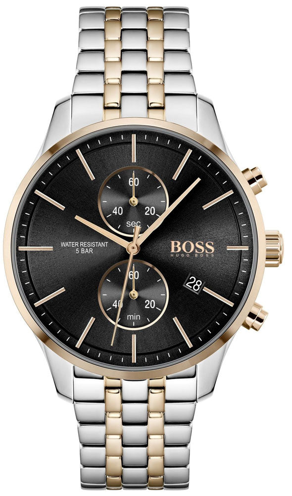Hugo Boss Associate Two Tone Men's Watch 1513840 - The Watches Men & CO