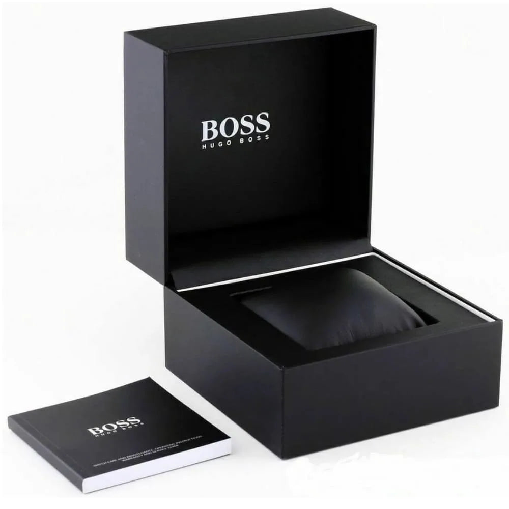 Hugo Boss Grand Prix Grey Dial Menβs Watch 1513633 - Watch