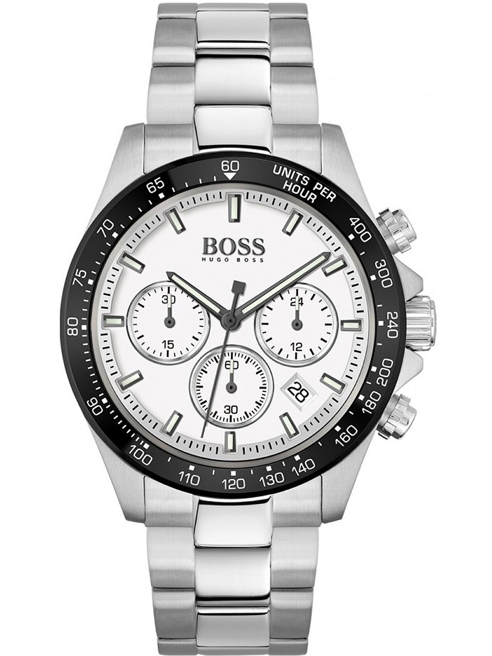 Hugo Boss Hero Silver Chronograph Men's Watch 1513875 - The Watches Men & CO