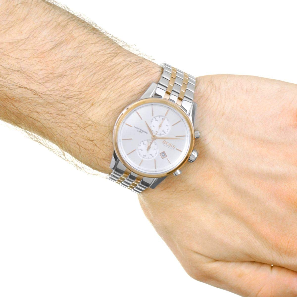 Hugo Boss Jet Two Tone Chronograph Men's Watch 1513385