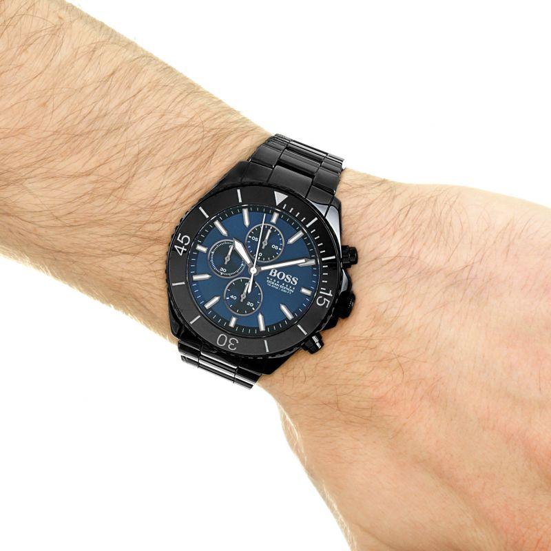 Hugo Boss Ocean Ceramic Edition Blue Dial Men's Watch 1513743