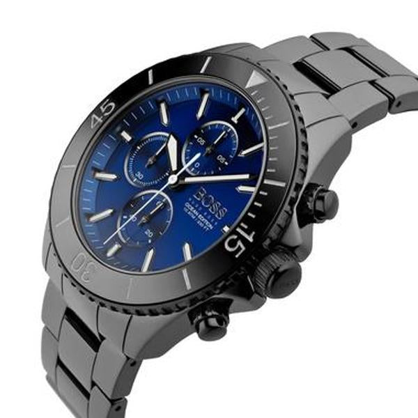 Hugo Boss Ocean Ceramic Edition Blue Dial Men's Watch 1513743