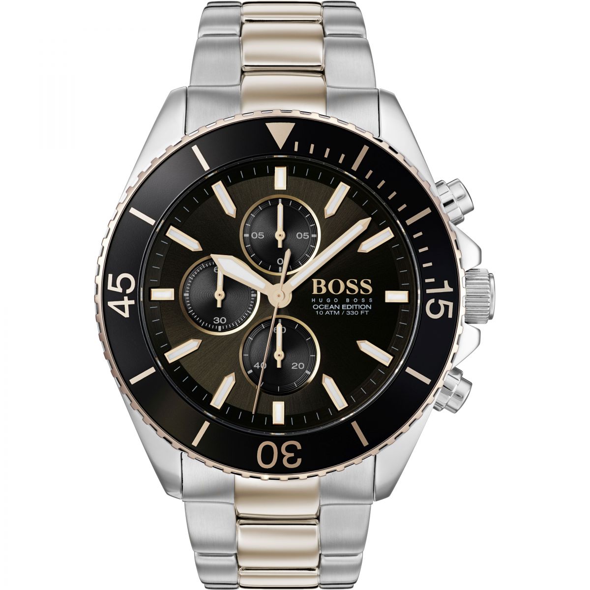 Hugo Boss Ocean Edition Chronograph Two-Tone Men's Watch 1513705