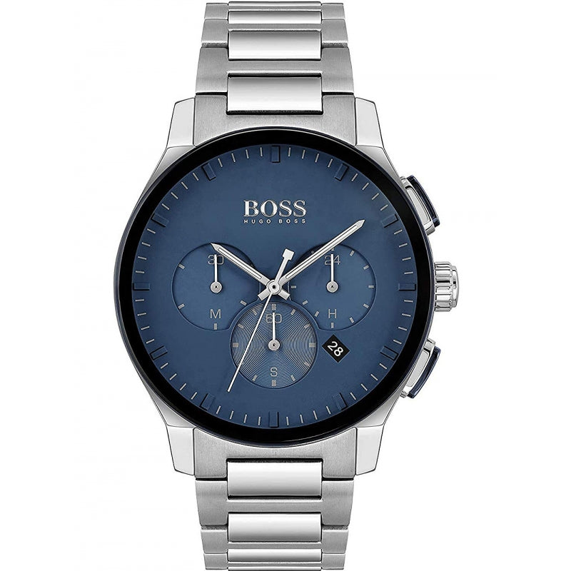 Hugo Boss Peak Blue Dial Chronograph Men's Watch 1513763
