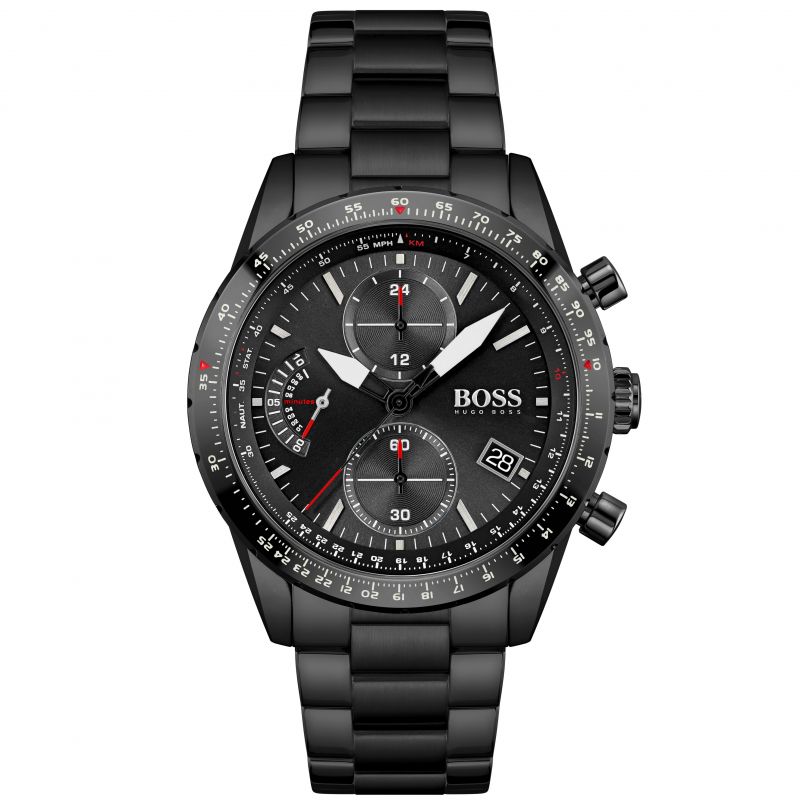Hugo Boss Pilot Edition Chronograph Men's Watch 1513854 - The Watches Men & CO