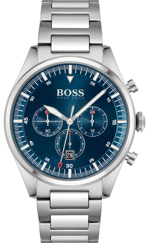 Hugo Boss Pioneer Blue Dial Men's Watch 1513867 - The Watches Men & CO