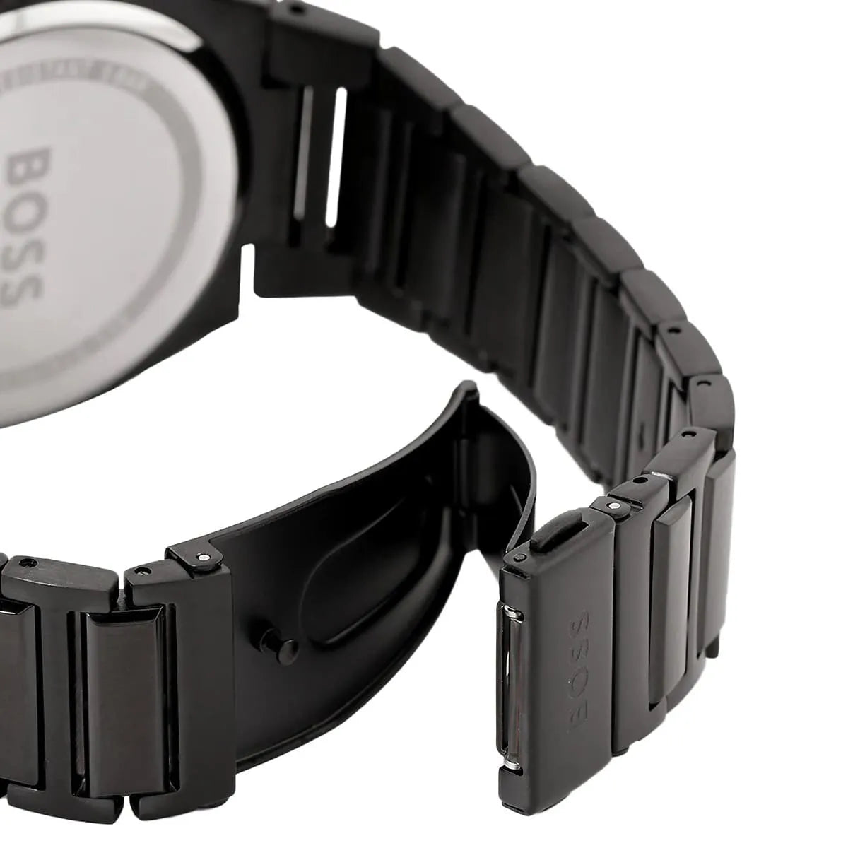 Hugo Boss Steer Chronograph Black Dial Men's Watch - 1514068