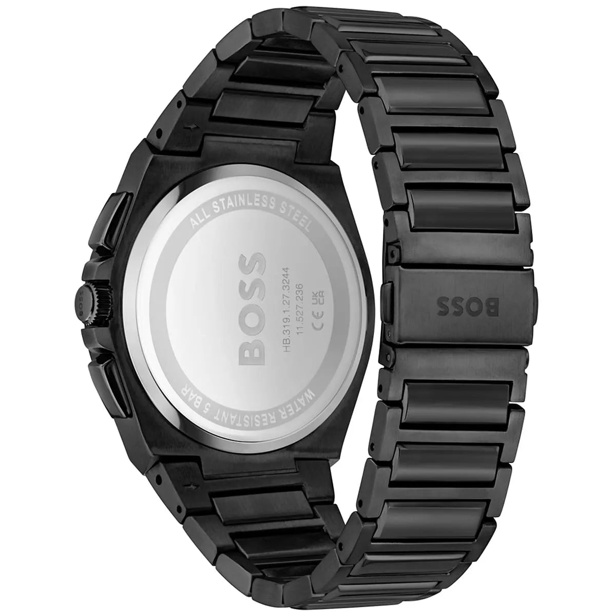 Hugo Boss Steer Chronograph Black Dial Men's Watch - 1514068