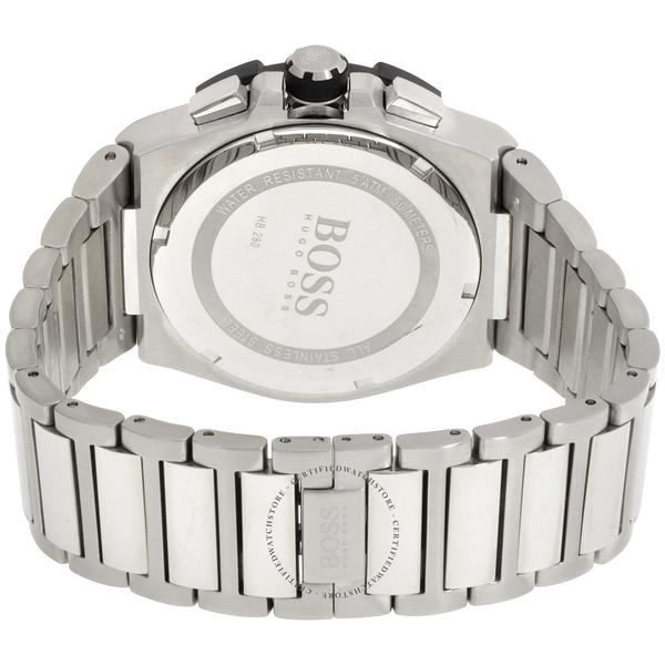 Hugo Boss Supernova case back detail with engraved branding