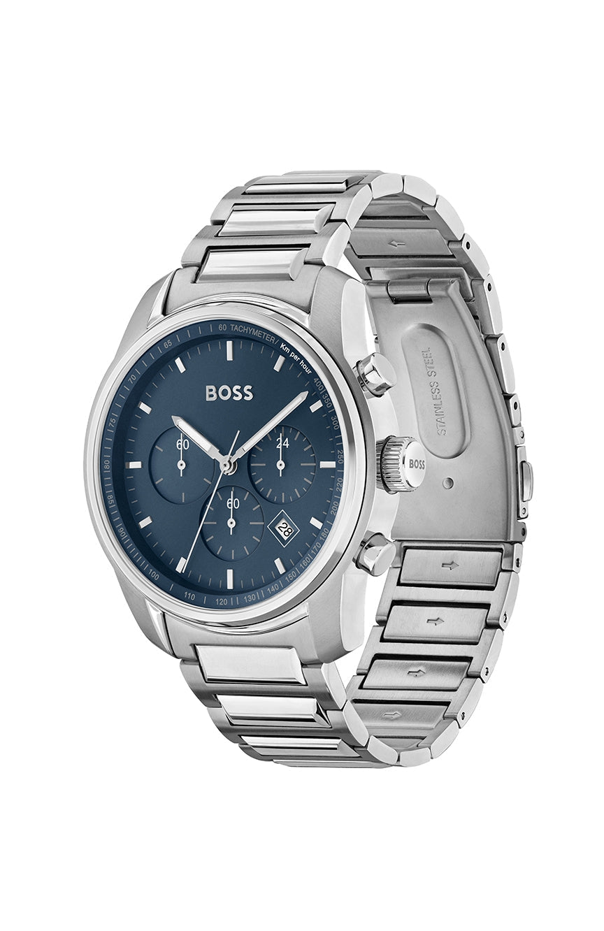 Hugo Boss Trace Blue Dial Men's Watch 1514007